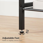 HOOBRO Side Table, 3-Tier Tall End Telephone Table - Image 8