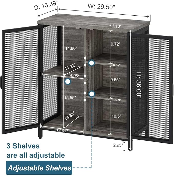BON AUGURE Small Coffee Bar Cabinet - Image 2