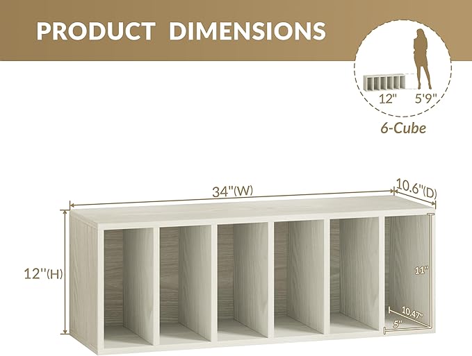 IOTXY DIY Modular Cube Bookcase - Image 3