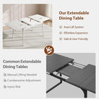 Muwuele Solid Wood Extendable Dining Table - Image 4