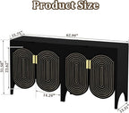 FurSch Fluted Sideboard Cabinet - Image 2