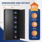 Yizosh Metal Storage Cabinet - Image 3