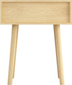 Atlantic Loft & Luv Remy Boho Mid-Century Natural Storage Drawer, Finish Rattan - Image 5