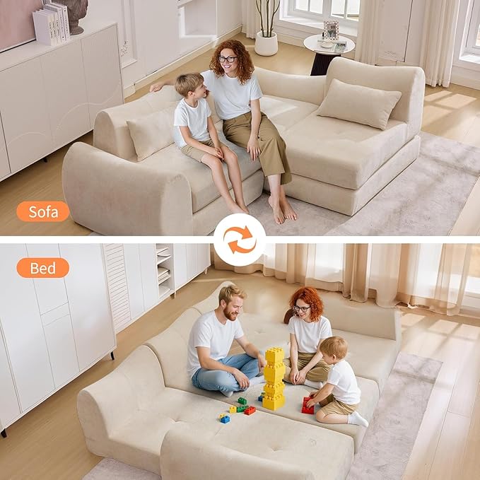 102" Modular Sectional Boneless Couch - Image 3