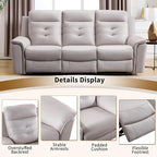 ANJ 2-Piece PU Leather Recliner Sofa Set - Image 6