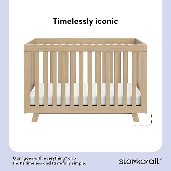 Storkcraft Beckett 3-in-1 Convertible Crib – GREENGUARD Gold Certified - Image 4
