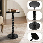 Round Side Table for Small Spaces, Drink Table - Image 5