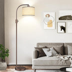 Nintiue Upgraded Modern Arc Dimmable Tall Standing Floor Lamp - Image 6