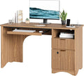 Bestier 55 Inch Wood Computer Desk by Bestier