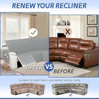 Arfntevss Recliner Sectional Couch Covers 1OO% Waterproof L Shape Sofa Cover - Image 6