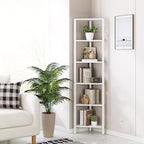 TUTOTAK 6-Tier Corner Bookshelf - Image 7