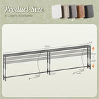 Huuger 102.4 Inch Sofa Table - Image 3
