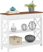 Convenience Concepts Oxford 1-Drawer Console Table 39.5" - Image 4