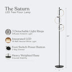 Brightech Saturn LED Tree Floor Lamp - Image 3
