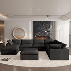 Cloud Modular Sectional Sofa Couch, Oversized Couch 8 Seater - Image 3
