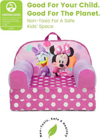 Delta Children - Minnie Mouse Cozee Buddy Flip-Out Kids Chair - Image 7
