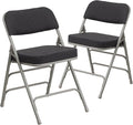 Flash Furniture 2 Pack HERCULES Series Premium Curved Triple Braced & Double by FlashFurniture