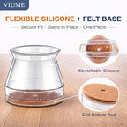 32 Pcs Chair Leg Floor Protectors - Image 8
