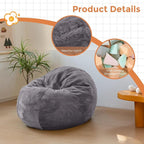 MAXYOYO 3 in 1 Kids Bean Bag Chair, Child Floor Sofa - Image 5