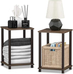 HomeStock Side End Table Set of 2 - Image 4