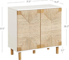 Nathan James Beacon Accent Natural Sideboard Storage Cabinet TV Stand - Image 2