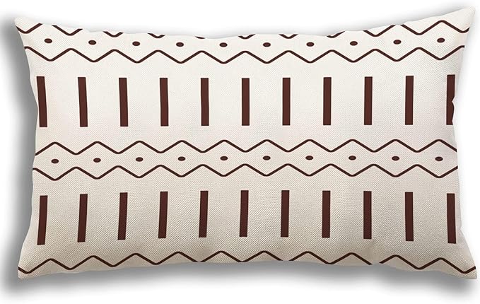 YCOLL Pillow Covers 12x20 Set of 4, Modern Sofa Throw Pillow Cover, Decorative - Image 4