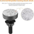 NANMOTUE Leveling Feet Adjustable Furniture Feet, 3/8'' UNC Thread Furniture - Image 3