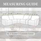 100% Waterproof Sectional Recliner Couch Covers - Image 3