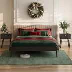 Bme Dinkee King Platform Bed Frame Wood 15 Inch by Bme