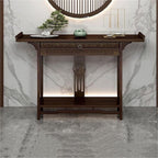 Asian Console Table for Entryway, Hallway or Living Room, Narrow Long Sofa Table by Unknown