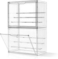 Clear Acrylic Figure Display Case by MSHOMELYDIRECT