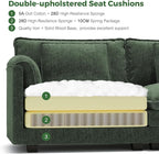 ELUCHANG Oversized 153" Modular Sectional Sofa, Comfy Cloud Couch, L Shaped - Image 4
