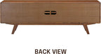 NTC Sapa Mid-Century Modern Solid Wood TV Stand 4-Door Media Console - Image 7