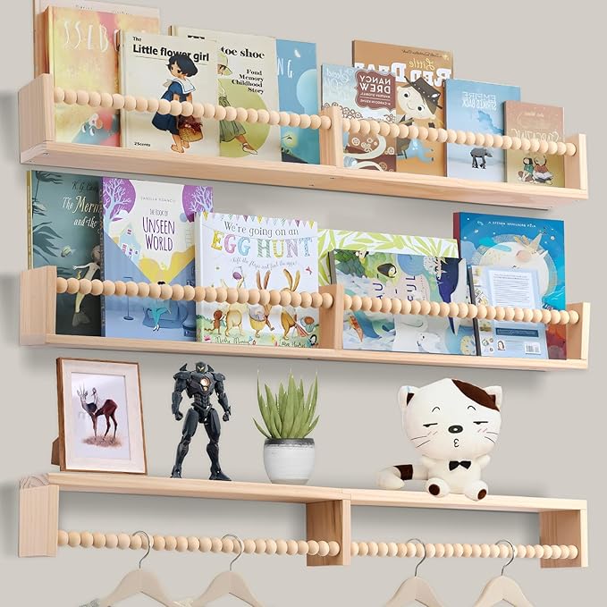 birola Nursery Book Shelves for Kids Rooms - Image 2