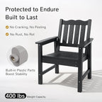 Stoog All-Weather Outdoor Chairs, Patio Dining Chair - Image 4