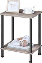 HOOBRO End Table, Small Side Table, Nightstand by HOOBRO