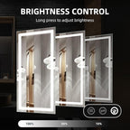 72x36 Inches LED Bathroom Mirror - Image 5