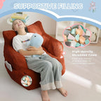 MAXYOYO Kids Bean Bag Chair, Stuffed Toddler Bean Bag Sofa - Image 7