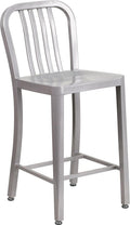 Flash Furniture 24" Commercial Grade Metal Counter Height Stool by FlashFurniture