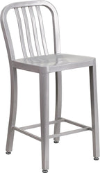 Flash Furniture 24" Commercial Grade Metal Counter Height Stool by FlashFurniture