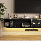 71" Floating TV Stand with Power Outlet - Image 4