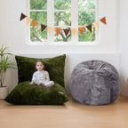 MAXYOYO 3 in 1 Kids Bean Bag Chair, Child Floor Sofa - Image 8