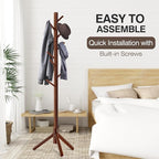 WANGMUXIA 2 PCS Coat Rack, Freestanding Coat Rack - Image 6