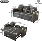 Queen Sectional Sleeper Sofa - Image 3