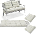 3 Pcs Wicker Chair Cushions Patio Loveseat Chaise Cushion Set - Image 7