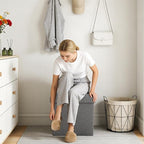 Storage Ottoman Footrest Stool Small Ottoman - Image 7