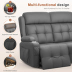 RV Loveseat Recliner Sofa, Massage Wall Hugger Recliners Couch - Image 7