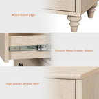 WAMPAT Farmhouse TV Stand for 100 Inch TV, 3-in-1 TV Console Table for - Image 5