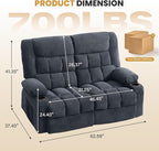 BOSMILLER Reclining Loveseat - Image 2