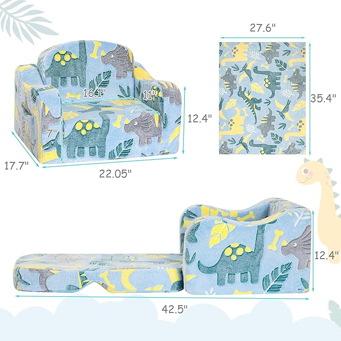 Airpanda Comfy Toddler Chair and Couch - Image 2